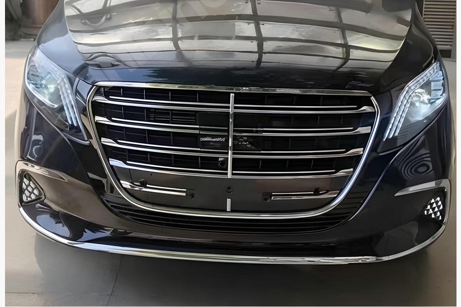 Mercedes Vito/V-trieda W447 2014– Chrómová sada pre predný nárazník (2023+) Fotografia 3