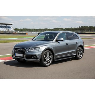 Bočné nášľapy Bosphorus Black (2 ks, hliník) Audi Q5 2008–2017 fotografia 1
