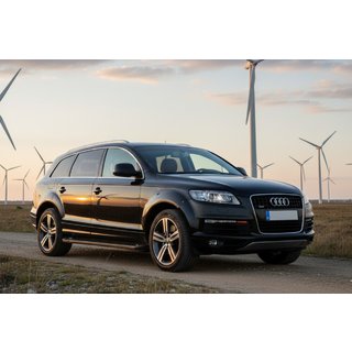 Bočné nášľapy Allmond Black (2 ks, hliník) Audi Q7 2005–2015 fotografia 1