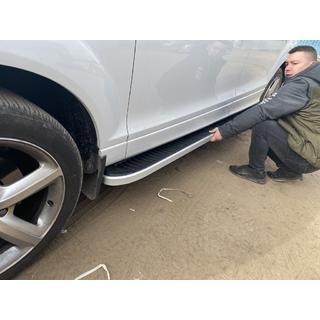 Bočné nášľapy Tayga (2 ks., hliník) Audi Q7 2005–2015 fotografia 2
