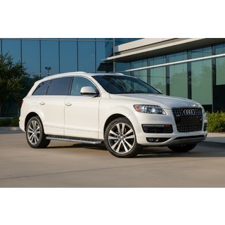 Bočné prahy Maydos V1 (2 ks, hliník ↗ nehrdzavejúca oceľ) Audi Q7 2005–2015 fotografia 1