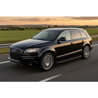 Bočné nášľapy Bosphorus Black (2 ks, hliník) Audi Q7 2005–2015 fotografia 1