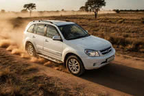Chery Tiggo 1 2005–2016 Bočné prahy Sunrise (2 ks, hliník) fotografia 1