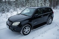 Chery Tiggo 1 2005–2016 Bočné nášľapy Tayga (2 ks, hliník) fotografia 1