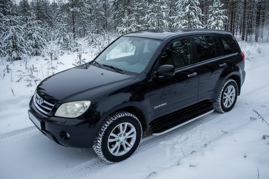 Chery Tiggo 1 2005–2016 Bočné nášľapy Tayga (2 ks, hliník) Image