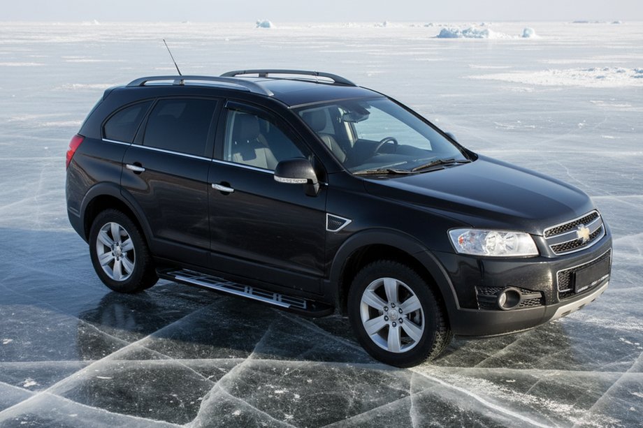 Chevrolet Captiva 2006–2019 Bočné nášľapy Sunrise (2 ks, hliník) Image
