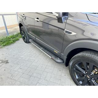 Bočné nášľapy RedLine V1 (2 ks, hliník) Chevrolet Captiva 2006–2019 fotografia 1