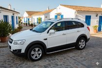 Chevrolet Captiva 2006–2019 Bočné prahy Tayga Grey (2 ks, hliník) fotografia 1