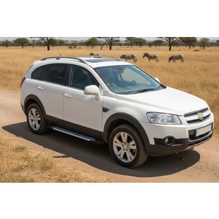 Bočné prahy Line (2 ks, hliník) Chevrolet Captiva 2006–2019 fotografia 1