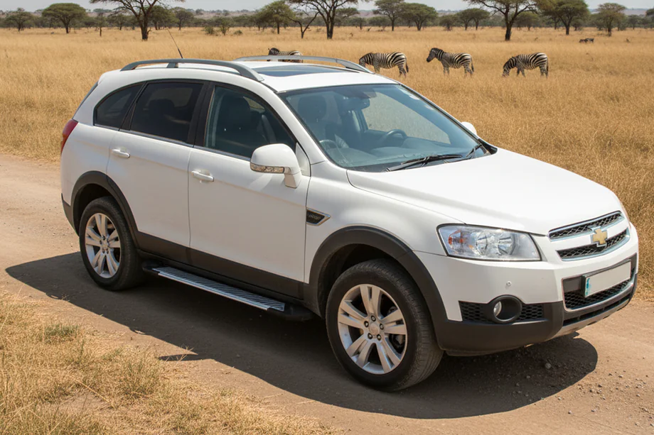 Chevrolet Captiva 2006–2019 Bočné prahy Line (2 ks, hliník) Image