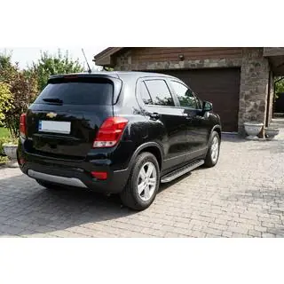 Bočné prahy Maydos V1 (2 ks, hliník ↗ nehrdzavejúca oceľ) Chevrolet Trax 2012–2023 fotografia 1