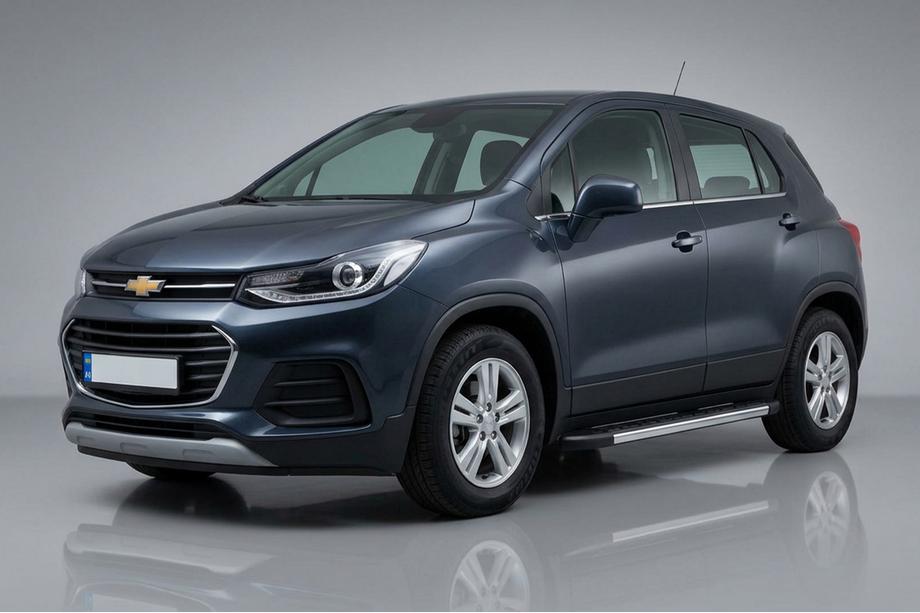 Chevrolet Trax 2012–2023 Bočné nášľapy Duru (2 ks, hliník) Image
