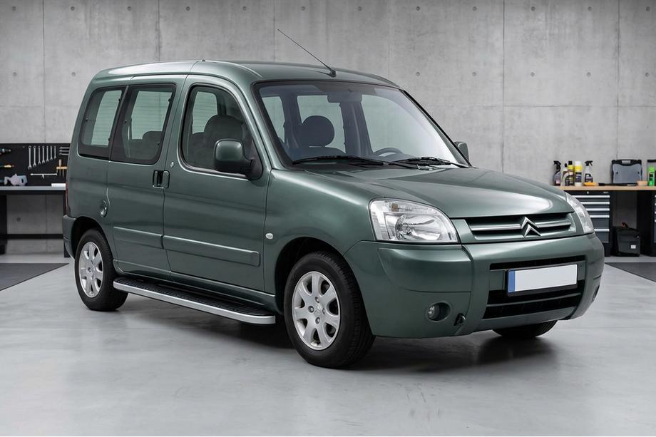 Citroen Berlingo 1996–2008 Bočné nášľapy Tayga Grey (2 ks, hliník) Image