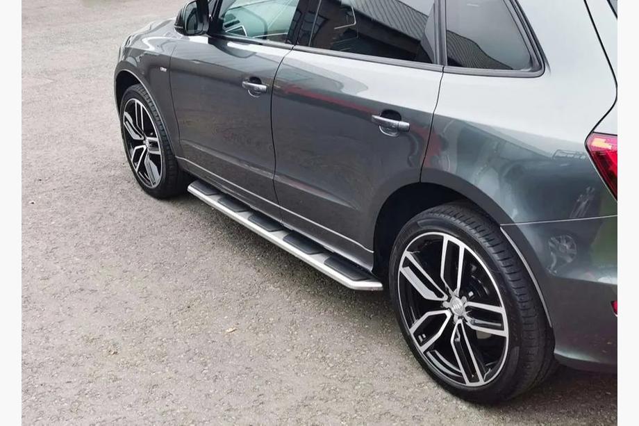 Audi Q3 2011–2019 Bočné nášľapy OEM-V1 (2 ks., hliník) Fotografia 2