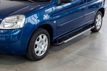 Peugeot Partner 1996–2008 Bočné nášľapy RedLine V1 (2 ks, hliník) fotografia 1