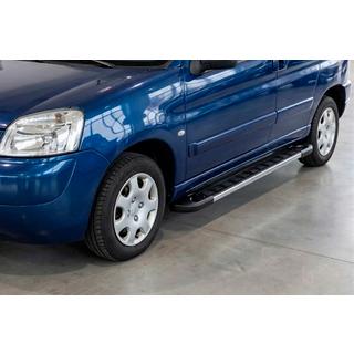 Bočné nášľapy RedLine V1 (2 ks, hliník) Peugeot Partner 1996–2008 fotografia 1