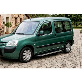 Bočné nášľapy Duru (2 ks, hliník) Peugeot Partner 1996–2008 fotografia 1