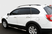 Opel Antara 2006–2017 Bočné trubky (2 ks, nerez) fotografia 1