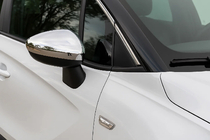 Citroen DS-3 2009–2016 Nerezové chrómové kryty spätných zrkadiel (2 ks) fotografia 5