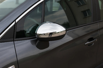 Citroen DS-4 2010–2015 Nerezové chrómové kryty spätných zrkadiel (2 ks) OmsaLine – talianska nehrdzavejúca oceľ fotografia 1