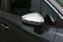 Citroen DS-5 2011–2015 Nerezové chrómové kryty spätných zrkadiel (2 ks) fotografia 5