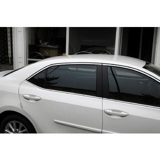 Horná lišta (4 ks, nerez) Toyota Corolla 2013–2019 fotografia 1