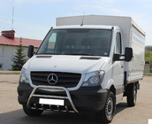 Mercedes Sprinter W906 2006–2018 Predný ochranný rám WT003 (nerez) 60 mm, s nápisom fotografia 7