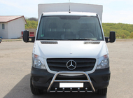 Mercedes Sprinter W906 2006–2018 Predný ochranný rám WT003 (nerez) 60 mm, s nápisom fotografia 8