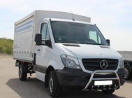 Mercedes Sprinter W906 2006–2018 Predný ochranný rám WT003 (nerez) 60 mm, s nápisom fotografia 9