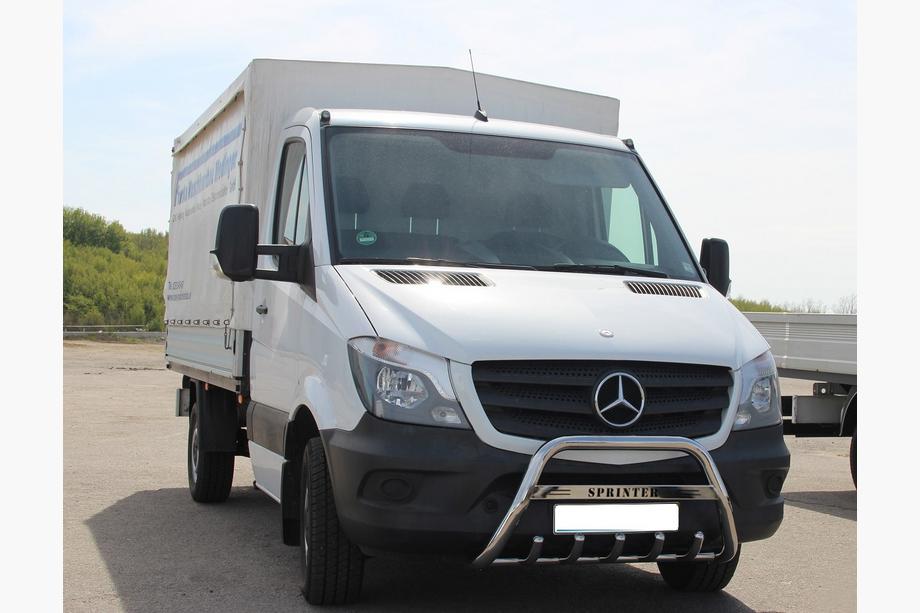Mercedes Sprinter W906 2006–2018 Predný ochranný rám WT003 (nerez) 60 mm, s nápisom Image
