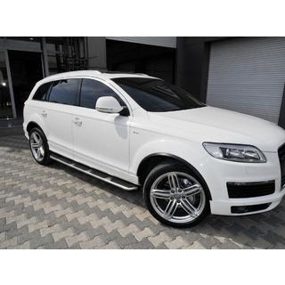 OEM bočné nášľapy (2 ks, hliník) Audi Q5 2008–2017 fotografia 1