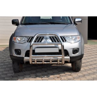 Kengurín QT007 (nerez) Mitsubishi L200 2006–2015 fotografia 1