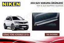 SsangYong Korando 2010–2019 Bočné nášľapy Niken BMW style (2 ks, hliník) fotografia 2
