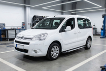 Citroen Berlingo 2008–2018 Bočné prahy Sunrise (2 ks, hliník) fotografia 1