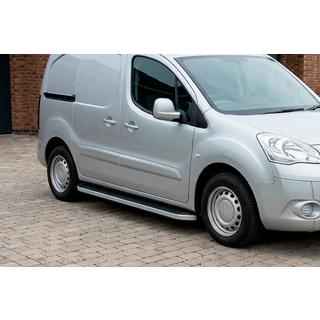 Bočné nášľapy Tayga Grey (2 ks, hliník) Peugeot Partner Tepee 2008–2018 fotografia 1