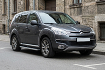 Citroen C-Crosser 2007–2013 Bočné nášľapy Fullmond (2 ks, hliník) fotografia 3