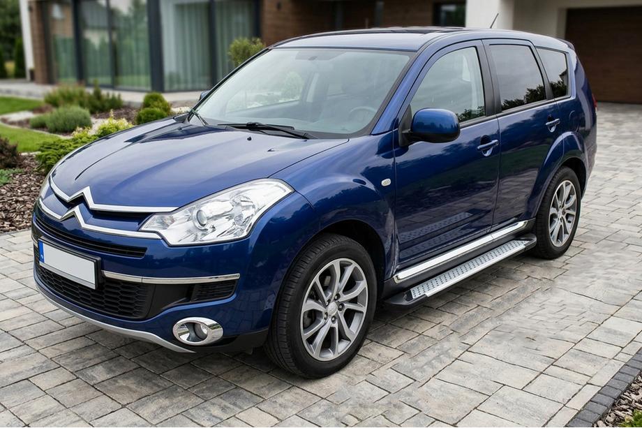 Citroen C-Crosser 2007–2013 Bočné nášľapy Allmond (2 ks, hliník) Image