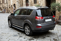 Citroen C-Crosser 2007–2013 Bočné nášľapy Tayga (2 ks., hliník) fotografia 1