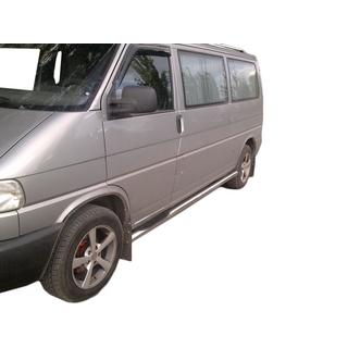 Bočné trubky (2 ks, nerez) Volkswagen T4 Caravelle/Multivan 1990–2003 fotografia 1