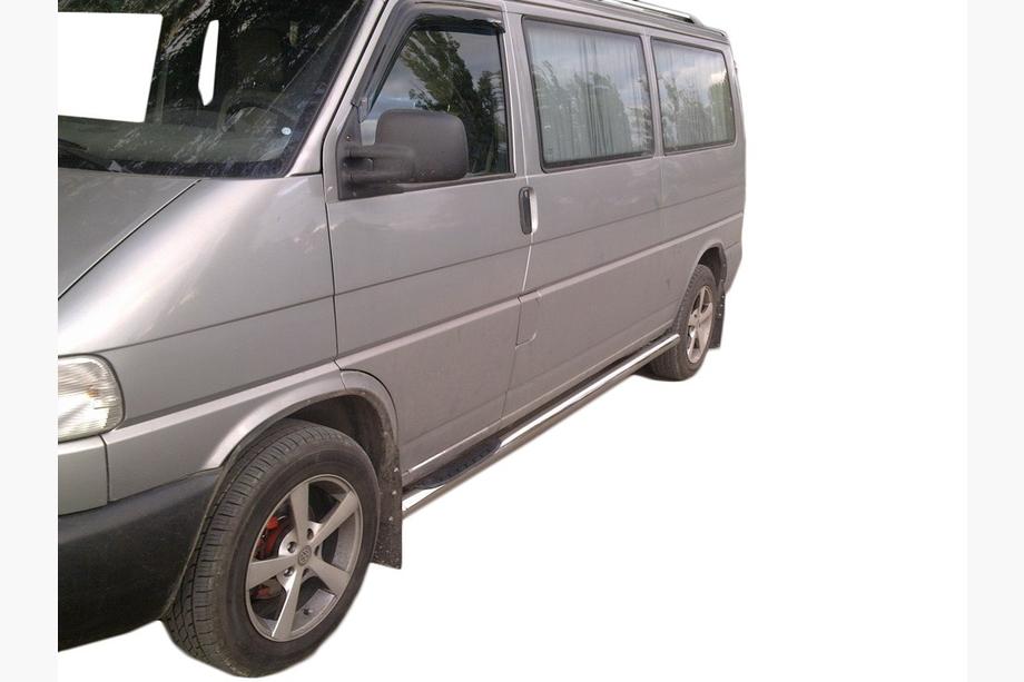 Volkswagen T4 Transporter 1990–2003 Bočné rúrky (2 ks, nerez) 60 mm, dlhý rázvor Image