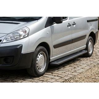 Bočné nášľapy Allmond Black (2 ks, hliník) Peugeot Expert 2007–2016 fotografia 1