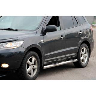 Bočné rúrky B3 (2 ks, nerez) Hyundai Santa Fe 2 2006–2012