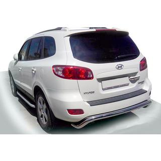 Zadný ochranný rám AK007 (nerez) Hyundai Santa Fe 2 2006–2012