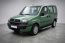 Fiat Doblo I 2001–2005 Bočné nášľapy Duru (2 ks, hliník) fotografia 1