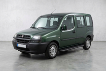 Fiat Doblo I 2001–2005 Bočné nášľapy Bosphorus Black (2 ks, hliník) fotografia 1