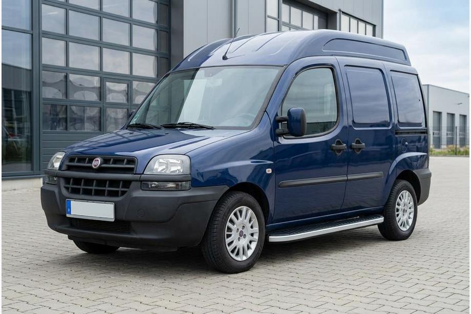 Fiat Doblo I 2001–2005 Bočné nášľapy Tayga Grey (2 ks, hliník) Image