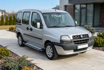 Fiat Doblo I 2001–2005 Bočné nášľapy Rainbow (2 ks, hliník) fotografia 1