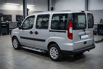 Fiat Doblo I 2005–2010 Bočné prahy Sunrise (2 ks, hliník) fotografia 1