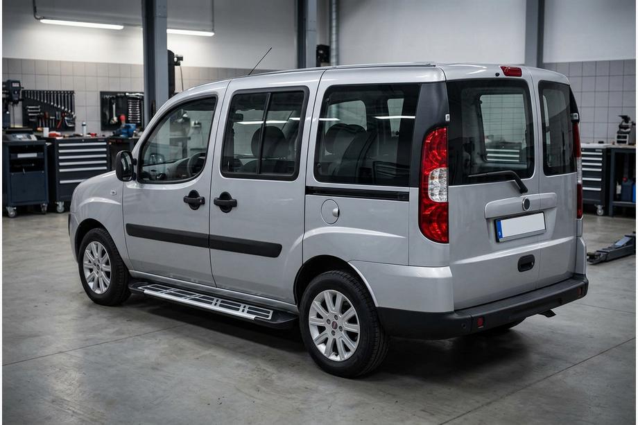 Fiat Doblo I 2005–2010 Bočné prahy Sunrise (2 ks, hliník) Image