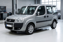 Fiat Doblo I 2005–2010 Bočné nášľapy Line (2 ks, hliník) fotografia 1